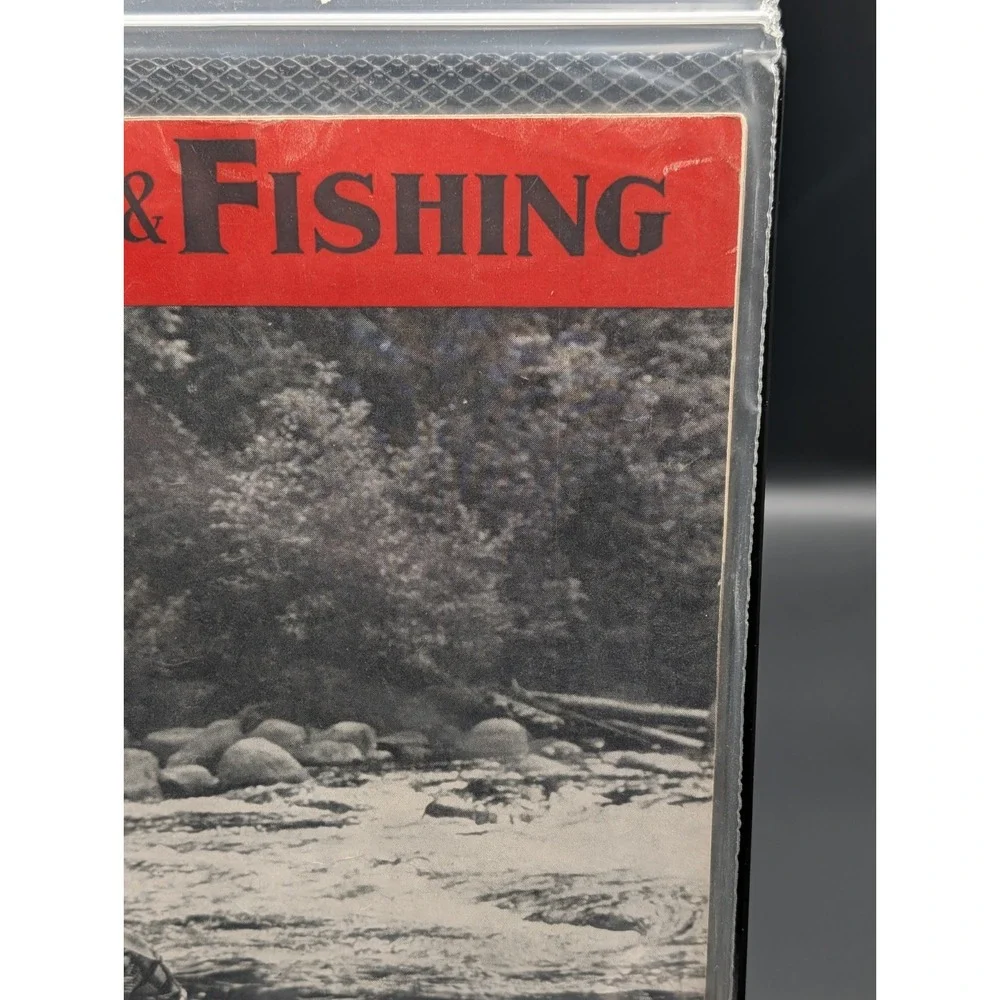 Vintage Hunting and Fishing Magazine - April 1943 Vintage Outdoorsman
